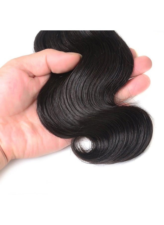 luxnovolex Brazilian Hair Body Wave 4 Bundle Deals Brazilian Virgin Hair Wavy 8A Grade 100% Unprocessed Human Hair Weave Bundles Short Sew In Hair Extentions  - Image 5