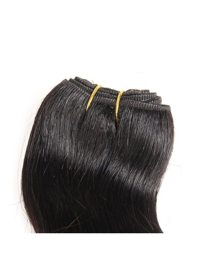 luxnovolex Brazilian Hair Body Wave 4 Bundle Deals Brazilian Virgin Hair Wavy 8A Grade 100% Unprocessed Human Hair Weave Bundles Short Sew In Hair Extentions  - Image 4