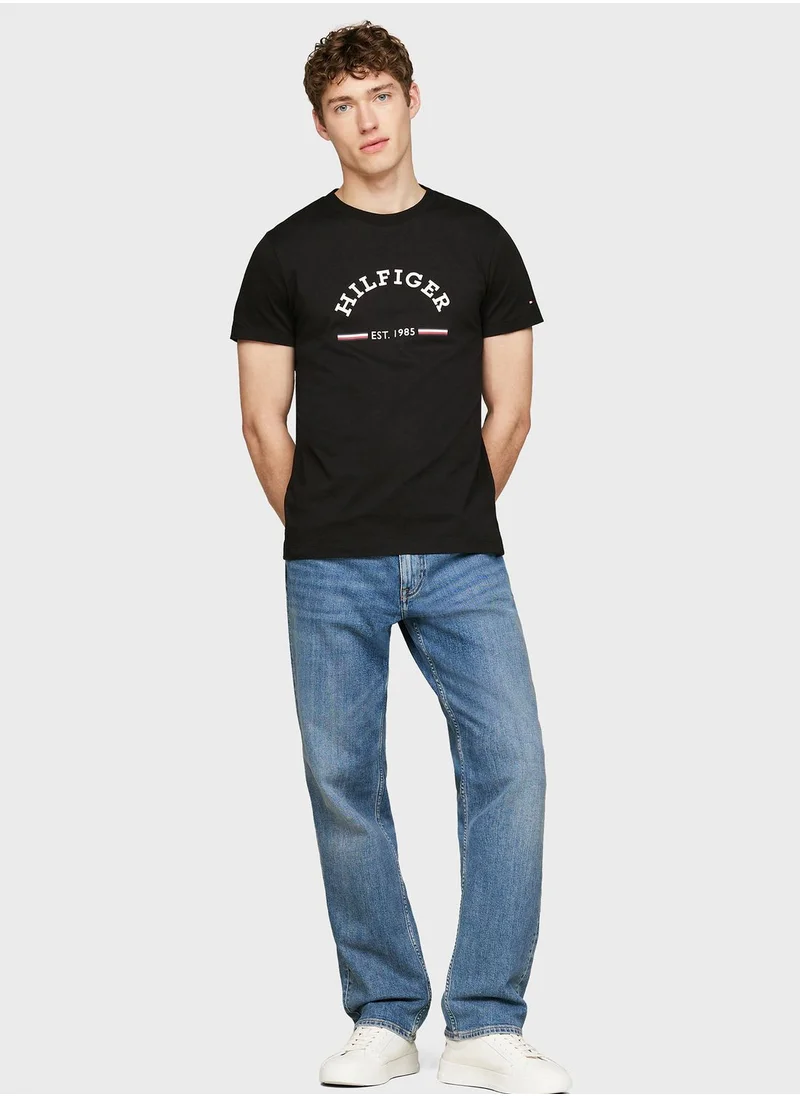 TOMMY HILFIGER Graphic Crew Neck T-Shirt