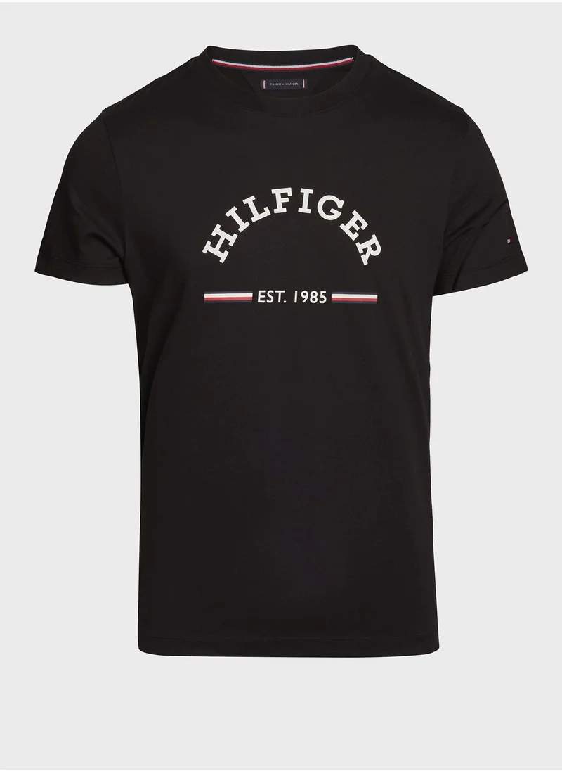 TOMMY HILFIGER Graphic Crew Neck T-Shirt