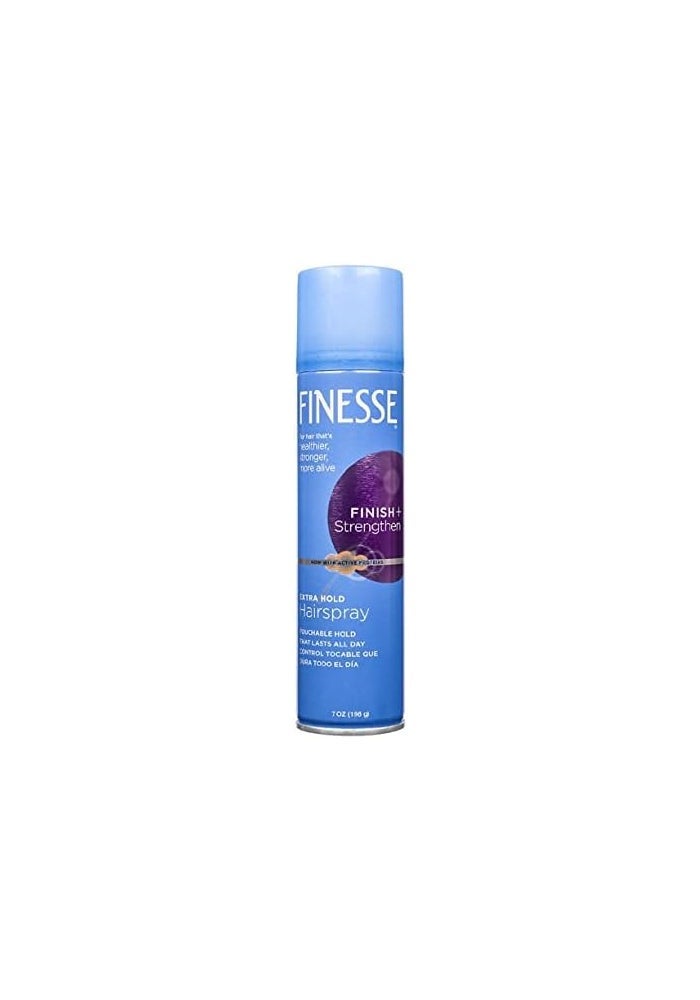 Finesse Extra Hold Unscented Aerosol Hairspray - 7 oz - Image 3