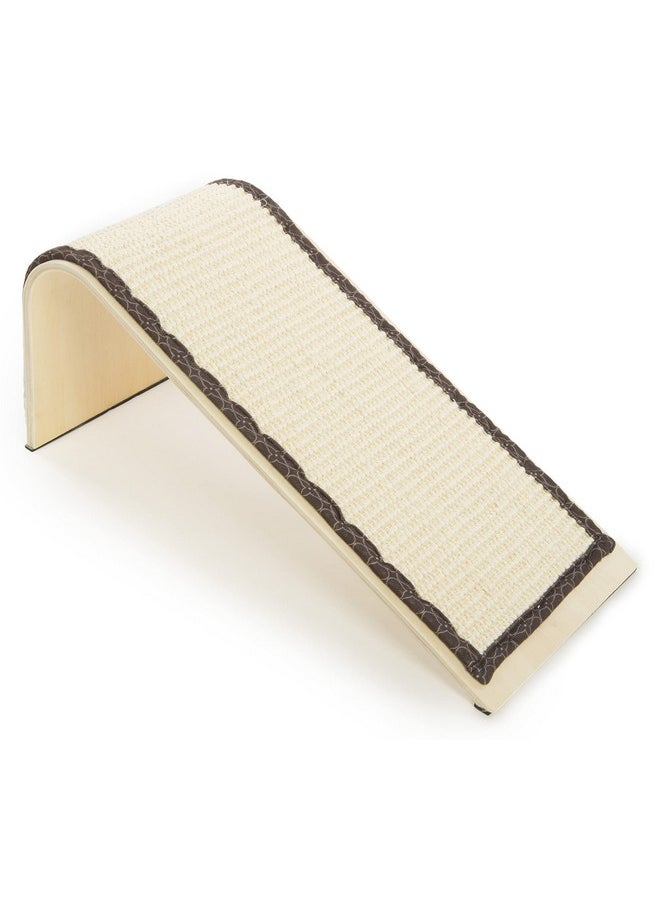 SmartyKat - Sisal Angle Cat Scratch Ramp, Includes Catnip  Natural, One Size - Image 1
