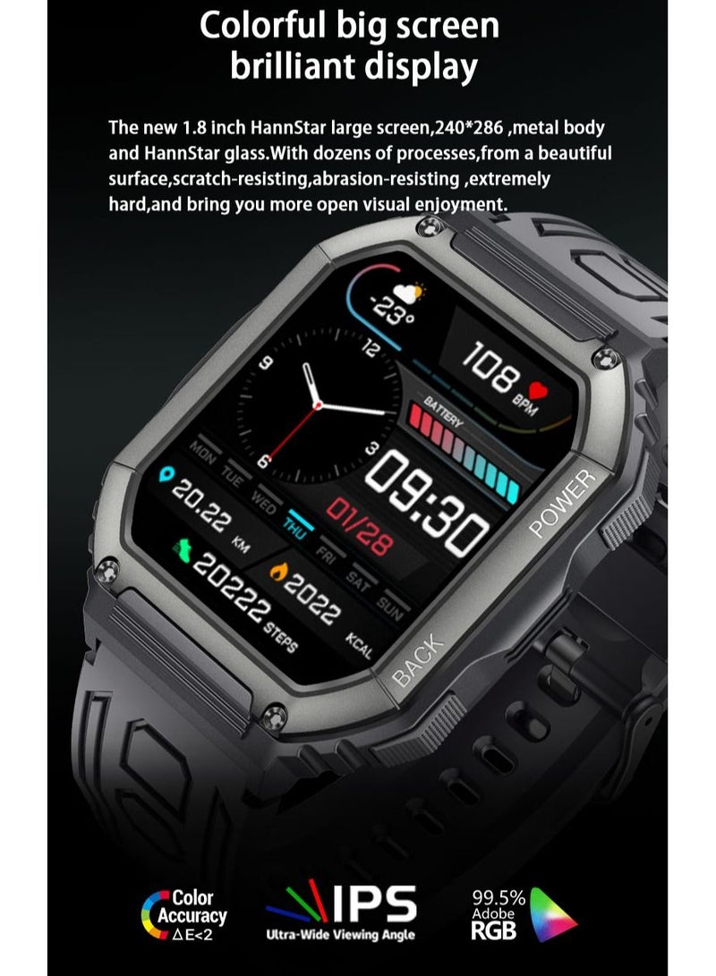 Max & Max Smart Watch for Men & Women – Adventure Bluetooth Calling Fitness Tracker | Heart Rate, Blood Pressure, Sports & Gym Activity Watch, Water Resistant - Image 2