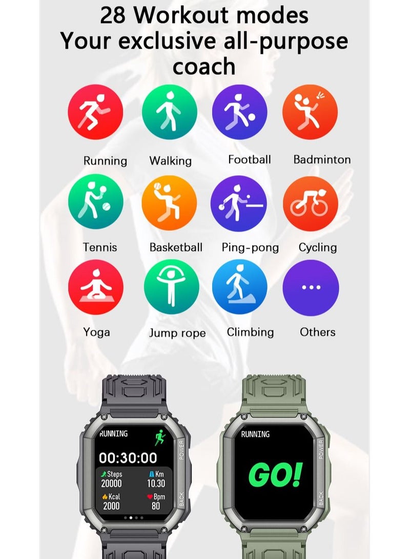 Max & Max Smart Watch for Men & Women – Adventure Bluetooth Calling Fitness Tracker | Heart Rate, Blood Pressure, Sports & Gym Activity Watch, Water Resistant - Image 4