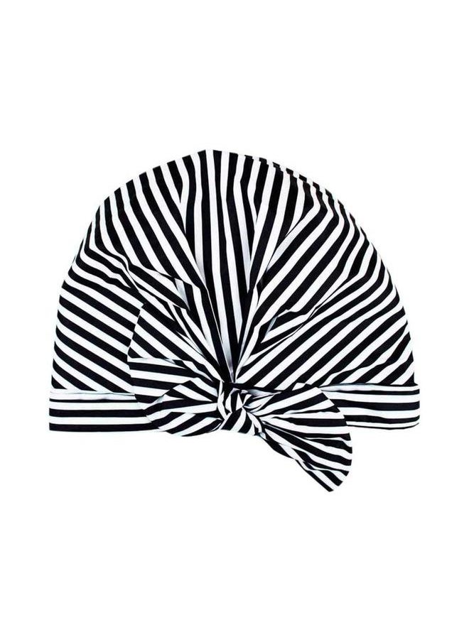 yongsheng 3 Pcs Shower Caps for Women, Waterproof Reusable Shower Hair Caps Bowknot Satin Bath Hair Caps Elastic Hem Turban Shower Bath Caps  - Image 5