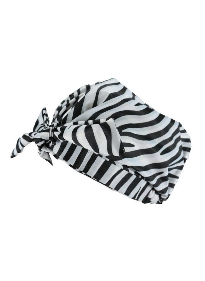 yongsheng 3 Pcs Shower Caps for Women, Waterproof Reusable Shower Hair Caps Bowknot Satin Bath Hair Caps Elastic Hem Turban Shower Bath Caps  - Image 2