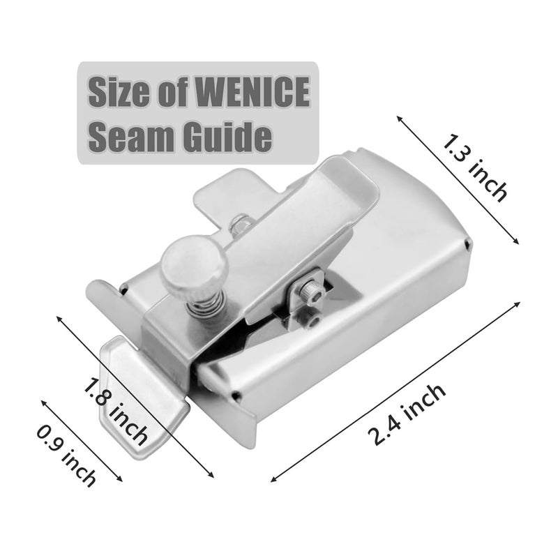 WENICE WENICE Sewing Machine Accessory Magnetic Seam Guide Foot  - Image 2
