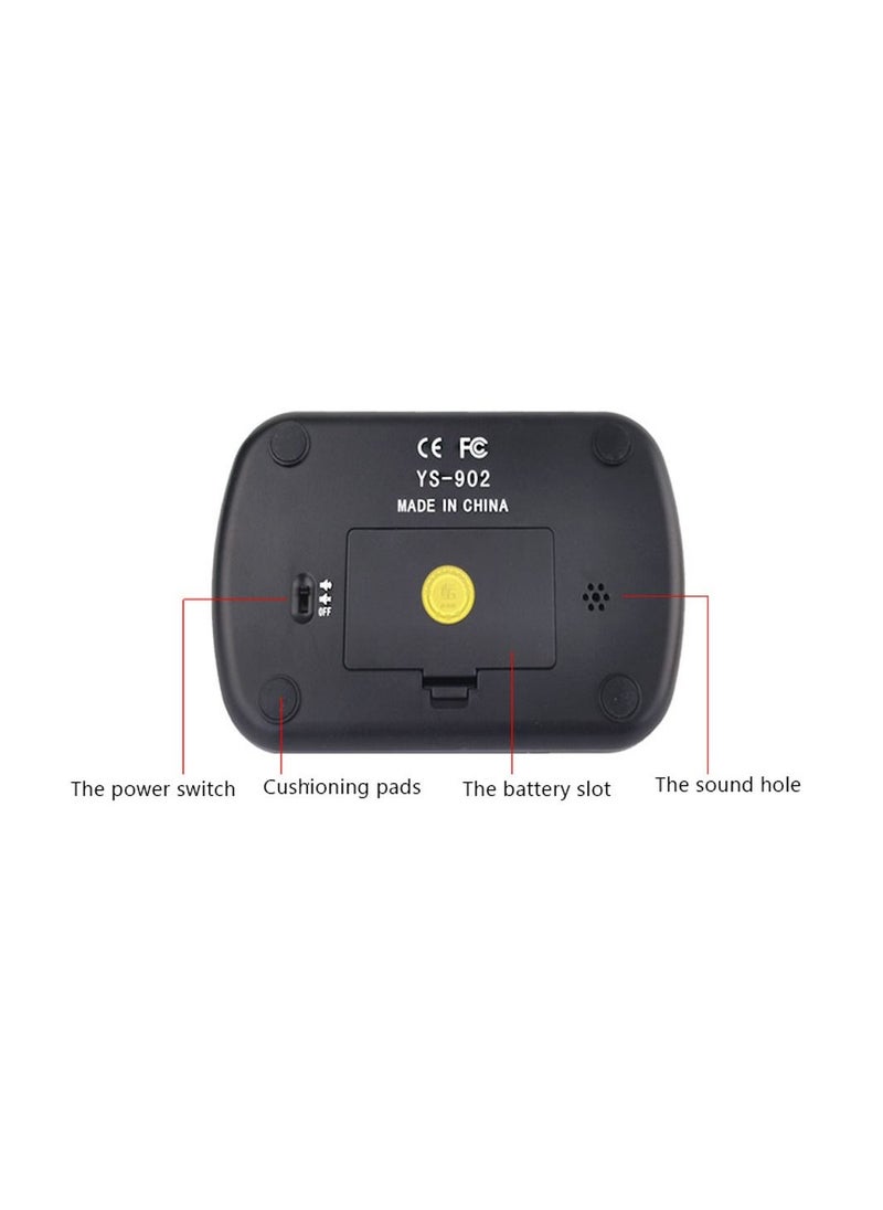 null - Professional Chess Clock Electronic Board Game Competition Hour Meter Compact Count Up Down Timer - Image 1