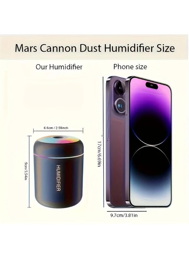 White USB Essential Oil Diffuser Humidifier With Night Light Cold Mist For Bedroom - Image 4