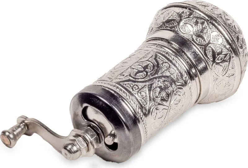 Handygoo Chubby Metallic Cast Iron Pepper Mill