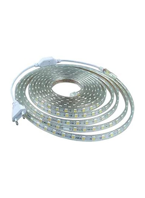 شريط إضاءة LED أبيض بطول مترين