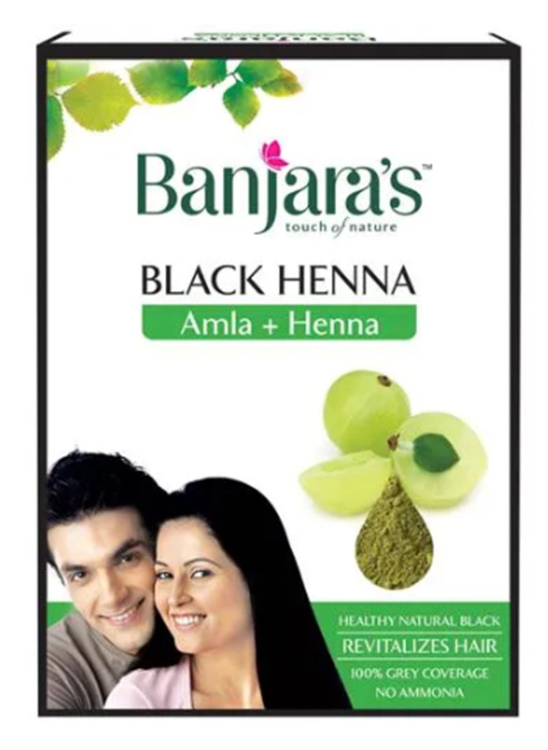 Banjaras Black Henna-Amla and Henna-Healthy Natural Black-Revitalizes Hair-100% Grey Coverage-50 grams - pzsku/Z4A69DC0C16FE2044863AZ/45/_/1679306613/66881f42-d78b-4735-9fec-50cf6db46723