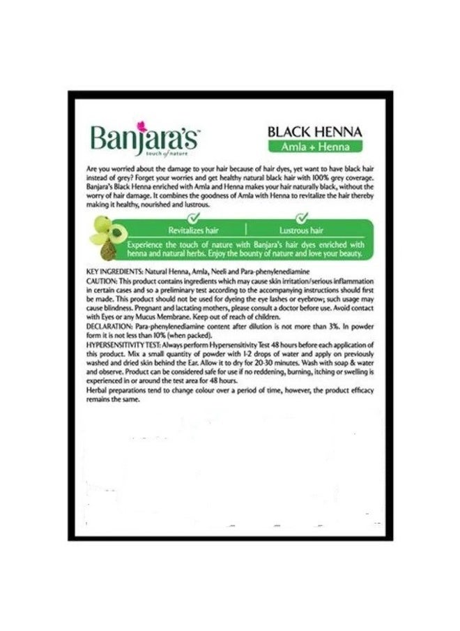 Banjaras Black Henna-Amla and Henna-Healthy Natural Black-Revitalizes Hair-100% Grey Coverage-50 grams - pzsku/Z4A69DC0C16FE2044863AZ/45/_/1700038295/f19e49ca-5340-4e96-af41-1803693d79ca