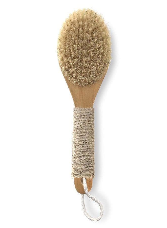 Esker Dry Brush: Skin Exfoliating Full Body Brush for Better Circulation and Energy Flow, Made with Natural Tree Wood, Perfect for Bathing or Shower Routine - Image 1