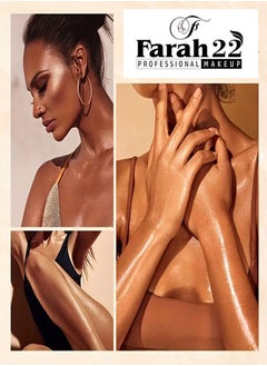 Farah22 Illumination and shine of the body gold color spray  - Image 4