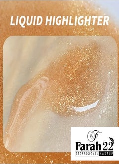 Farah22 Illumination and shine of the body gold color spray  - Image 3