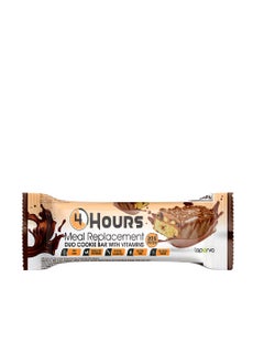 Laperva 4 Hours Meal Replacement Duo Cookie Bar, Rich in Fiber, contains 20 grams Protein, contains a mixture of vitamins, 1 Bar