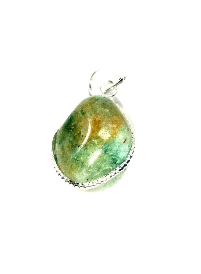 CA AGATE Green Averitune Tumbled Healing Pendant Necklace Healing Crystals Pendant - Image 3