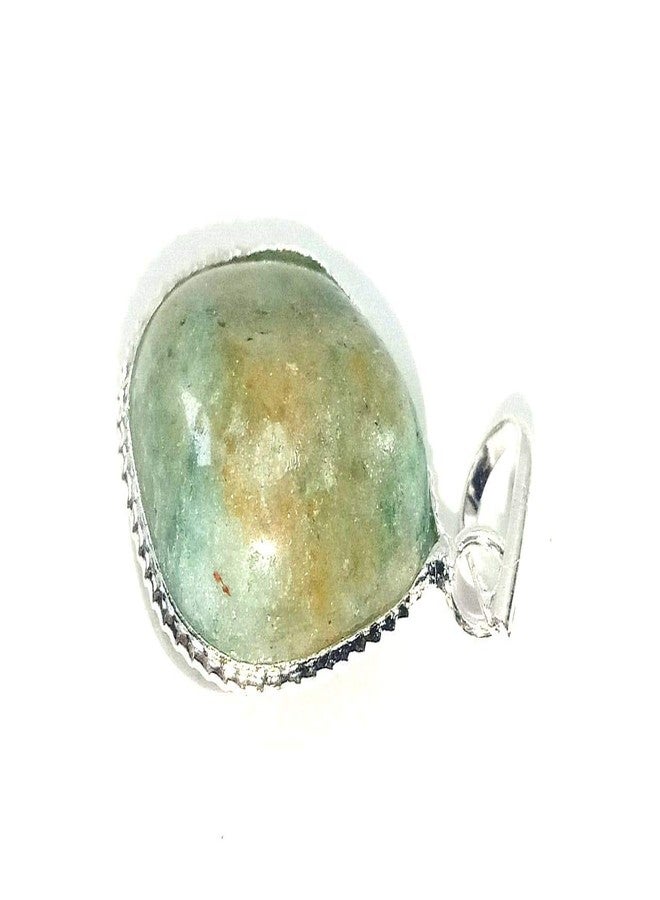 CA AGATE Green Averitune Tumbled Healing Pendant Necklace Healing Crystals Pendant - Image 1