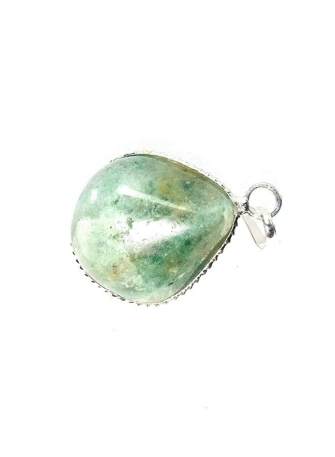 CA AGATE Green Averitune Tumbled Healing Pendant Necklace Healing Crystals Pendant - Image 4