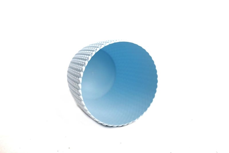 Fox & Fern Sturdy Plastic Fiber Round Flower Pots (Pack of 3) (14x12.50 cm) for Home, Terrace & Gardening Decor Plants Pot | Multicolor | for Indoor & Outdoor (PPCB) Blue - Image 4