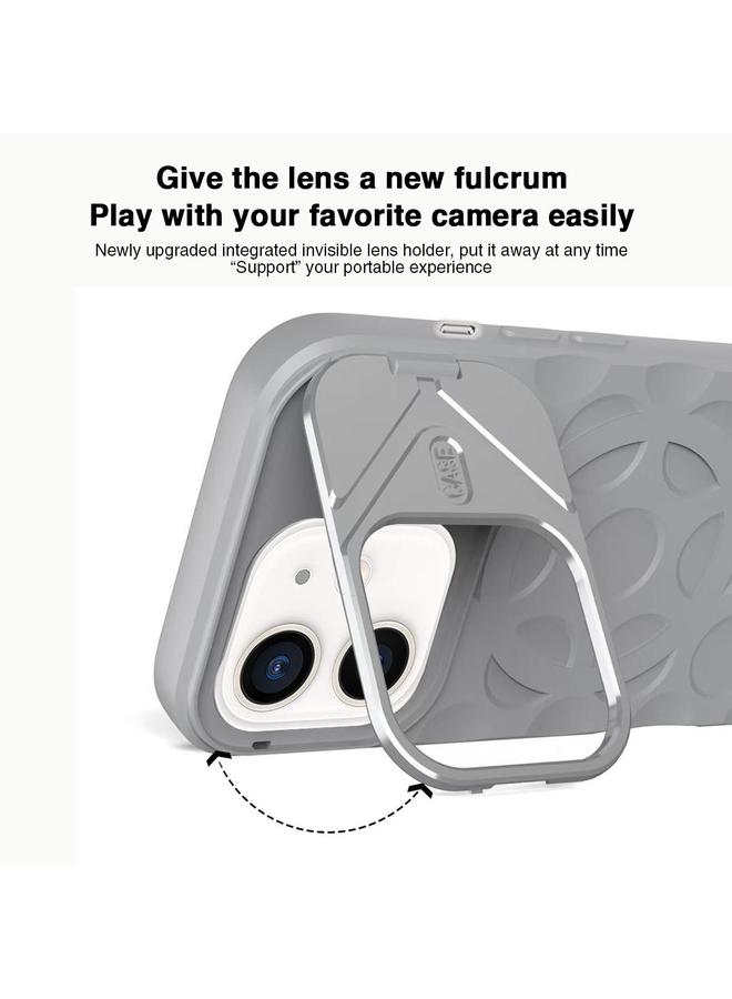 اس-توب جراب لهاتف iPhone 11 مع حامل إطار عدسة MagSafe PC Hybrid TPU - Image 3