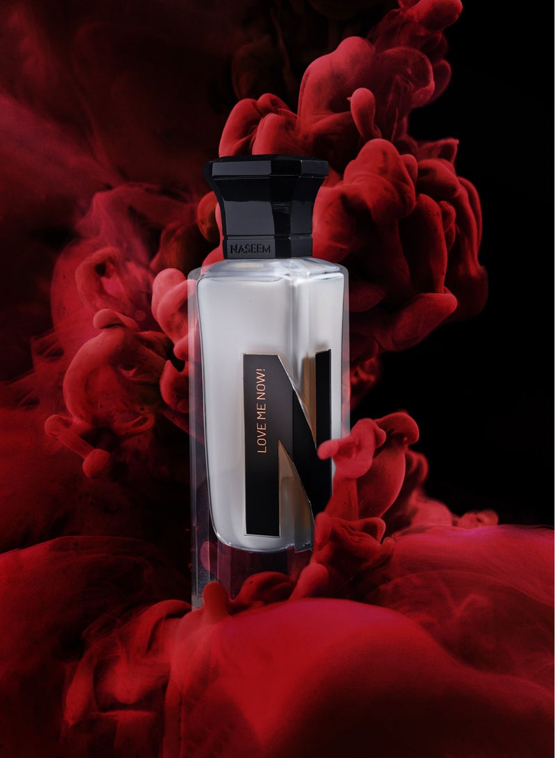 Naseem Love Me Now Aqua Parfum for Men & Women 75ml N - series Subtle Floral and Oud Blend - Long Lasting, Hypoallergenic, Alcohol-Free Perfume for All Skin Types  - Image 1