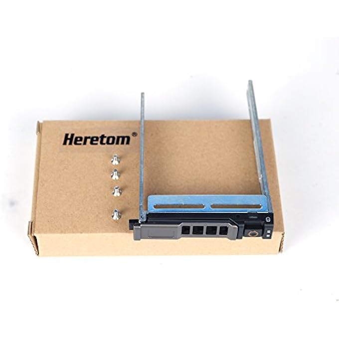 Heretom 2.5" SAS SATA HDD TRAY CADDY COMPATIBLE FOR DELL POWEREDGE M420 M620 M520 M820 VRTX SERIES BLADE SERVER COMPATIBLE WITH NRX7Y 0NRX7Y - Image 2