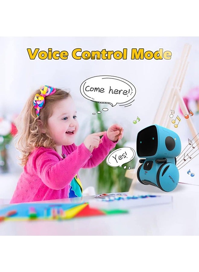 Robot Toy, Smart Talking Robots, Smart Robotic with Voice Control and Touch Sensor, Singing, Dancing, Repeating, Gift Toys for Kids Age 3 and Up(Blue) - Image 4