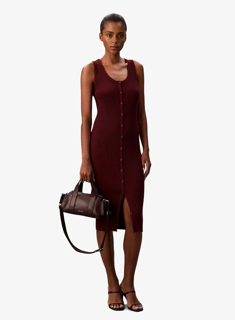 CALVIN KLEIN Casual Webbing Strap Crossbody Handbag