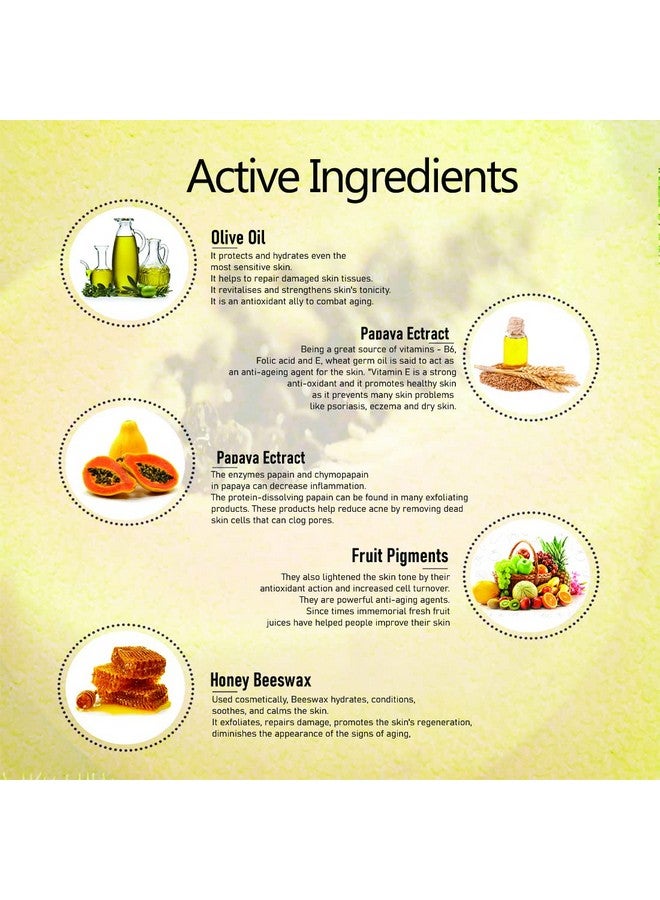 Lilium papaya & D-Oxy Tan Facial Kit Pack of 2 For Fairer Complexion & More Effective Anti Sun Tan, 120g - Image 4