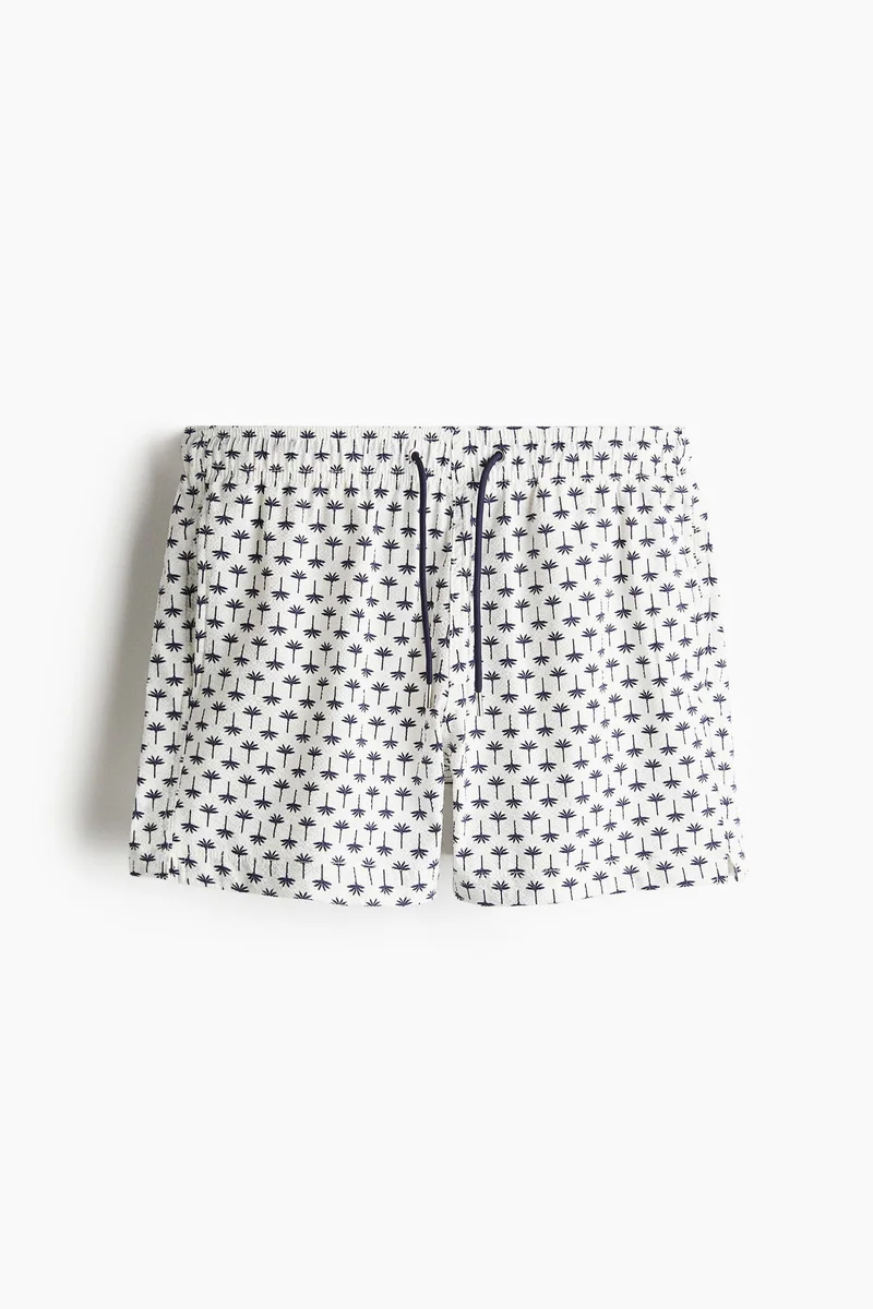 H&M  Seersucker swim shorts for Men | Best Price UAE