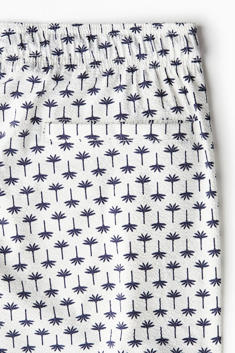 H&M  Seersucker swim shorts for Men | Best Price UAE