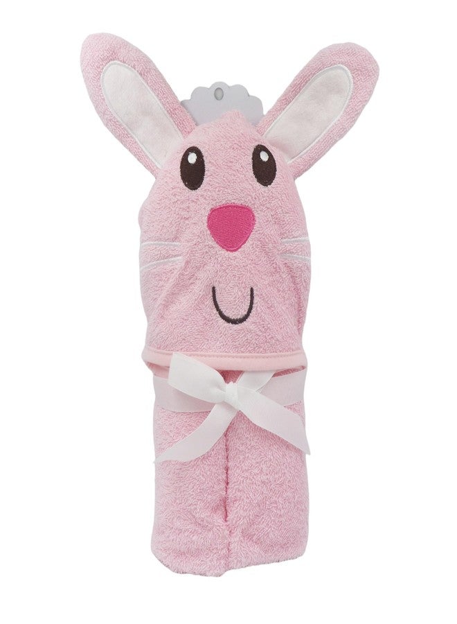 Kradyl Kroft 100% Cotton Baby Hooded Bath Towel with Bath Loofah | Soft Absorbent Cotton Bath Towels for Baby (Rabbit) - Image 4