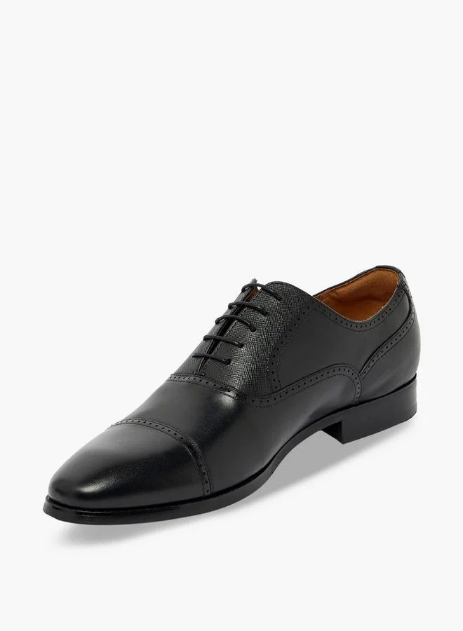 Duchini BLACK Men Lace-Up Derby Shoes for Men | Best Price UAE