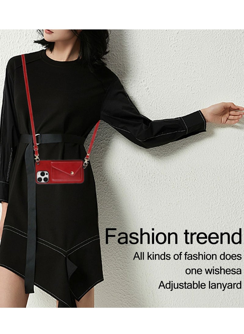 Suteni Back Cover Leather Protective Wallet Mobile Phone Case for iPhone - Image 3