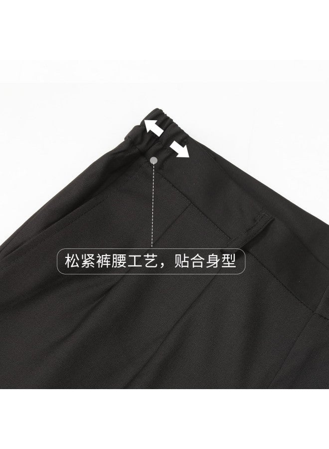 ROMON Fashion Slim-Fit Business Suit Two-Piece Set For Women, Simple And Versatile Commuter Suit For Women - Image 3