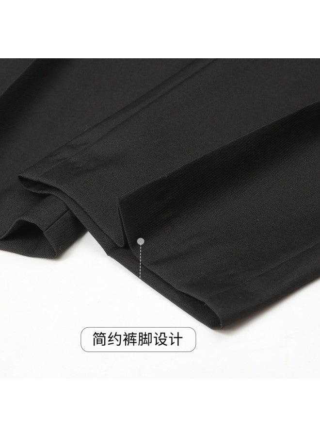 ROMON Fashion Slim-Fit Business Suit Two-Piece Set For Women, Simple And Versatile Commuter Suit For Women - Image 5