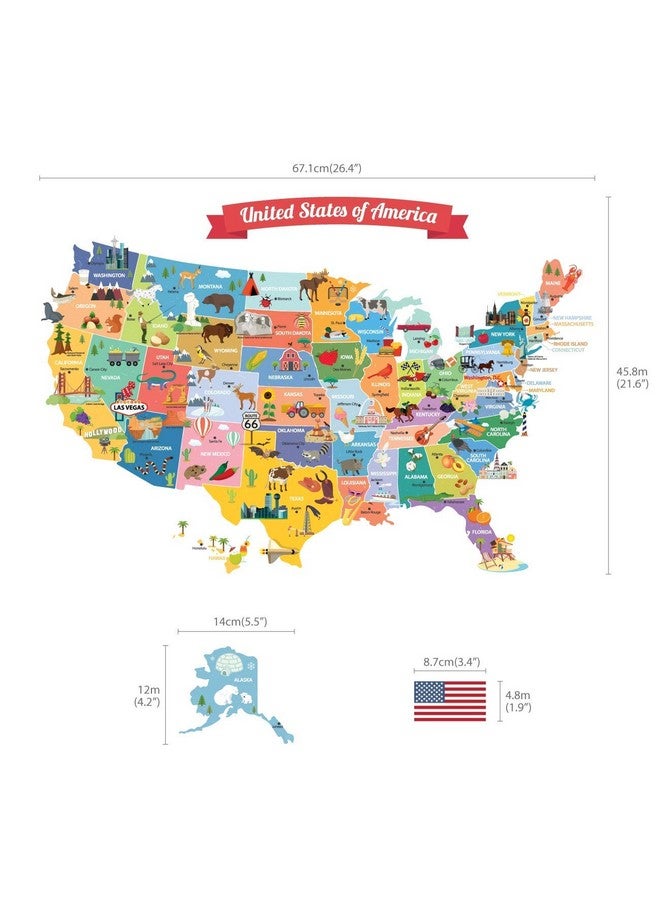 Decowall ملصقات حائط للأطفال من DECOWALL SG2-1906 USA، ملصقات حائط قابلة للإزالة، سهلة اللصق، مناسبة لغرفة الأطفال، غرفة النوم، أو غرفة المعيشة. - Image 3