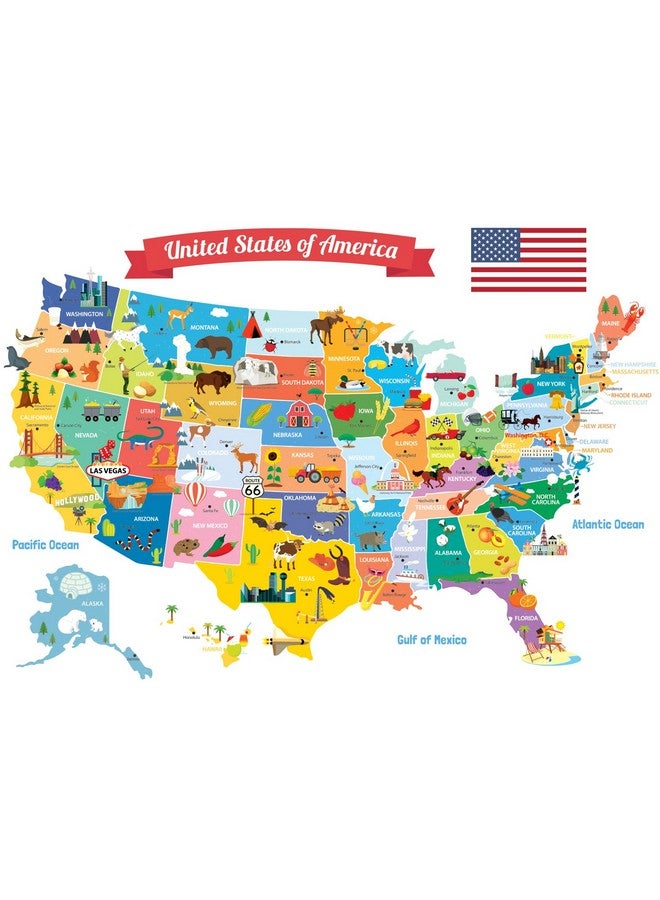 Decowall ملصقات حائط للأطفال من DECOWALL SG2-1906 USA، ملصقات حائط قابلة للإزالة، سهلة اللصق، مناسبة لغرفة الأطفال، غرفة النوم، أو غرفة المعيشة. - Image 1