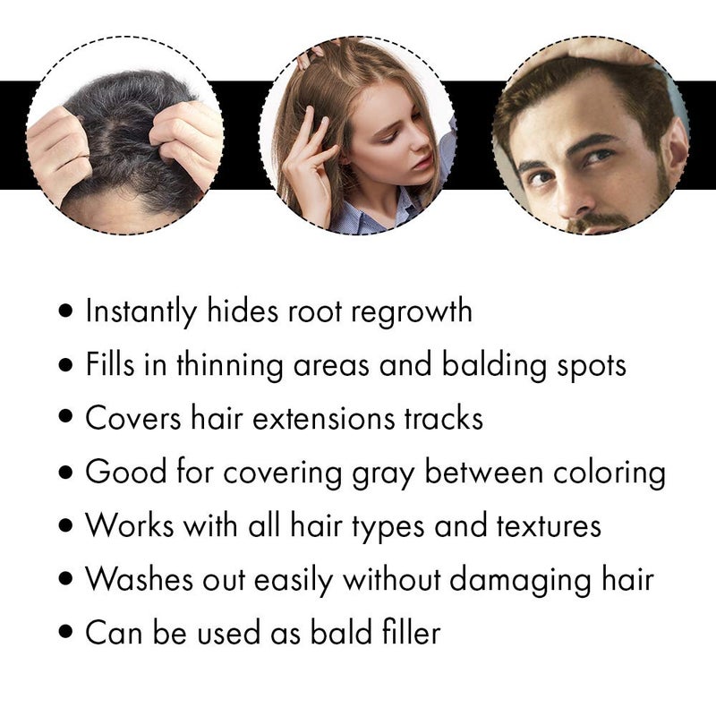 جيروم روسيل مجموعة بخاخات صبغة لزيادة كثافة الشعر مكونة من قطعتين - Image 4