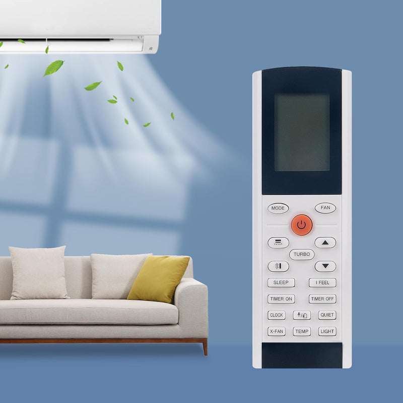 AULCMEET YACIFBI Replace AC Remote Control Compatible with Gree Trane Air Condtioner YACIFB YAC1FB YACIFB6 YACIFBF YAC1FB3 YAC1FB4 YAC1FB5 YAC1FB7 YAN1F6 YAC1FB9 YAP1F2 - Image 3