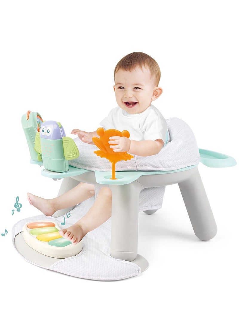 2-In-1 Dining Chair/Toddler Play Seat With Pedal - Piano -White - pzsku/Z4A6AE54E61C7D32376ADZ/45/_/1723200409/fb7ff102-6d51-4179-9c0f-4fad7fa7249c