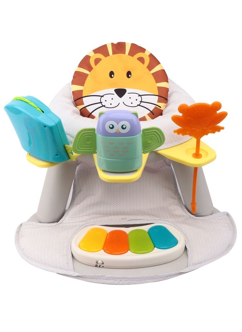 2-In-1 Dining Chair/Toddler Play Seat With Pedal - Piano -White - pzsku/Z4A6AE54E61C7D32376ADZ/45/_/1723200410/1c72f402-d79c-4bc5-b7ef-a15b07239e39