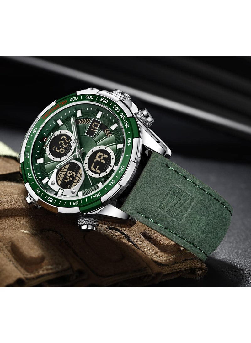 نافيفورس ساعة نافي فورس للرجال NF9197L-S-GN-GN - Image 4