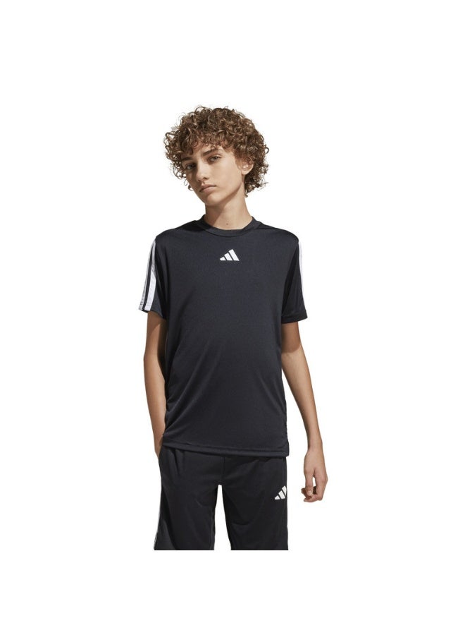 Adidas Adidas J Tr-Es 3S Tee M Black Training T-Shirts For Men  - Image 3