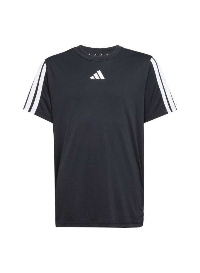 Adidas Adidas J Tr-Es 3S Tee M Black Training T-Shirts For Men  - Image 1