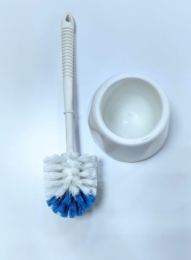 Toilet Brush with Holder White - Image 2