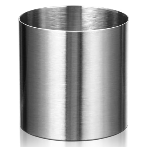 OUNONA Cookie Cutter Round Biscuit Cutter: 2Inch Stainless Steel Pastry Cutters for Biscuits, Fondant, Donuts,Dough, Muffins - Image 2