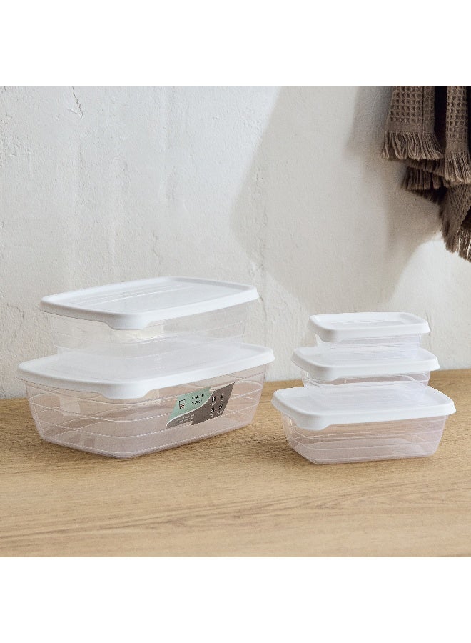 Home Box Spectra 5-Piece Pearl Container Set 1350 ml - Image 2